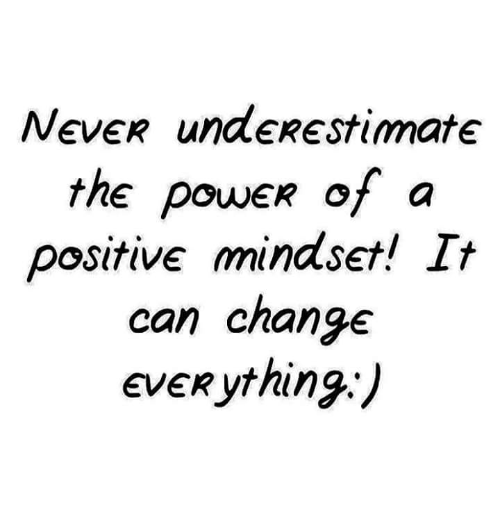 ThriveFitNation's tweet photo. Practice having a positive mindset. It's not easy but with practice you will get better at it.  #weightloss #fitness #thrivefitness https://t.co/RMKsVpoP2K