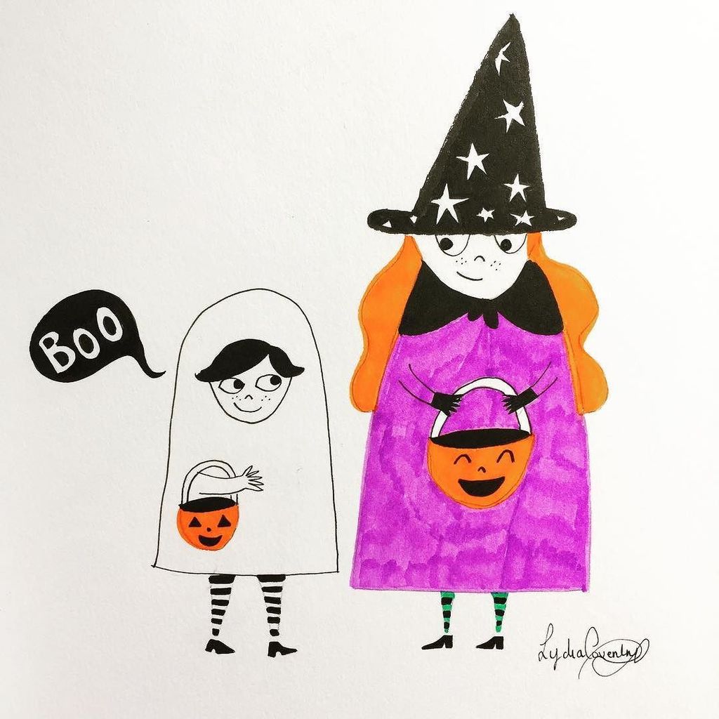 Lydiacoventry's tweet photo. Halloween doodle 👻 🎃 #illustration #illustrator #lydiacoventry #potd #halloween #trickortr… https://t.co/puO4OcIAGv https://t.co/ZkQHcTlyOD