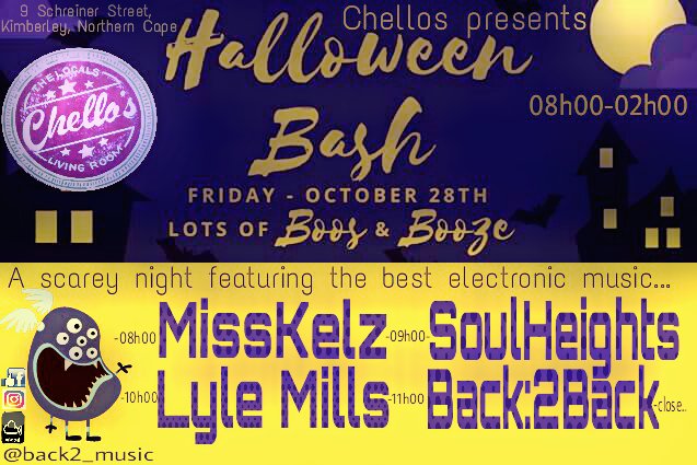 sldmallett's tweet photo. Halloween tricks and treats :) #Deeptech #Deephouse #GrooveyTechno #TechHouse https://t.co/akj2kcJTEg