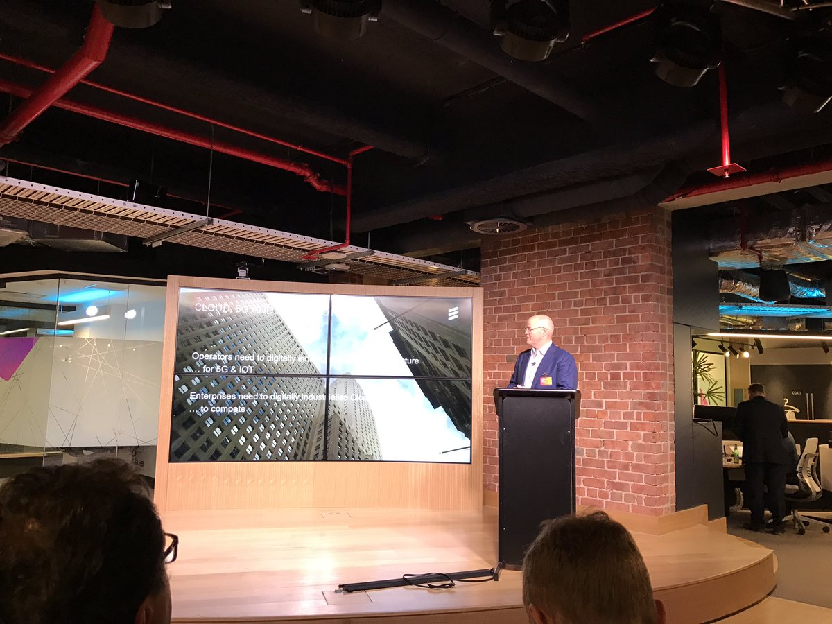 thecrispone's tweet image. Ericsson's Jonathan King talks about Cloud Infrastructure and IoT driving digital industrialisation #enterprisesymposium #engineer