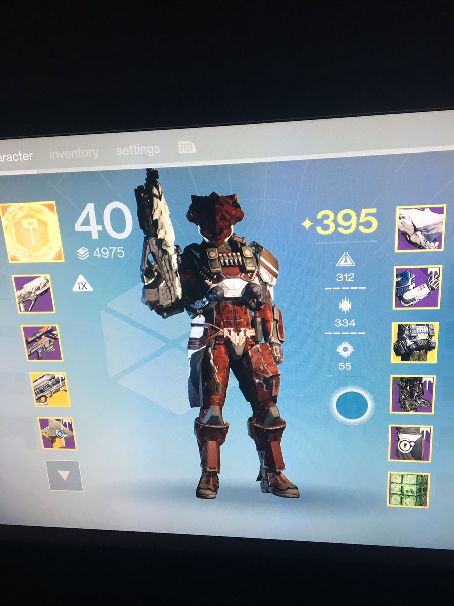 SwaTxBoomtown's tweet photo. Not a bad grind today at all... #Destiny #DestinyRiseofIron Now onto that #HardRaid tomorrow night! Anyone need an extra Titan? ;) https://t.co/NJMLyGGL3a