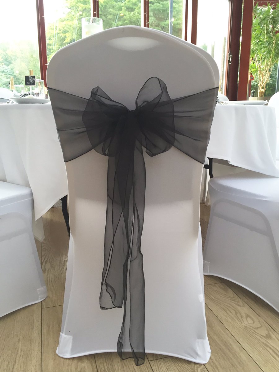 wuavd's tweet photo. @CHHFgym with a black and white colour scheme for last weeks #wedding #leeds #bridetobe https://t.co/AETp5mqnW6