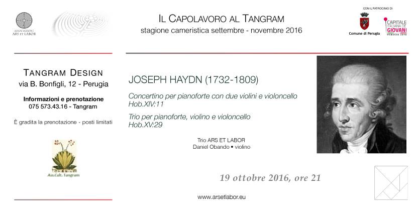 oggi a #perugia nuovo appuntamento per "il capolavoro" del trio ARTS ET LABOR *** goo.gl/89iHlF ***