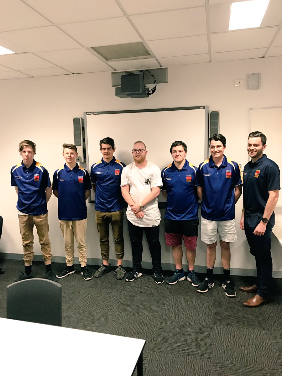 NatIndCulinary's tweet photo. Good to see the Clontarf Academy from Warrnambool today at work. Where we spoke about becoming a chef and indigenous food. 👌🏾😁 #cheftalks https://t.co/DzSUOWoggz