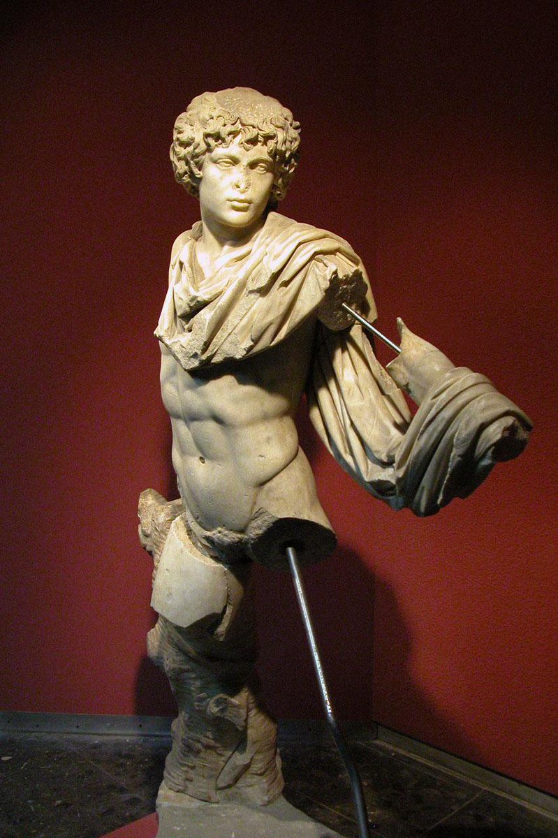 antinousgaygod's tweet photo. #Antinous as #Androclus founder of #Ephesus and son of King #Codrus of #Athens. #İzmirArchaeologyMuseum #Turkey https://t.co/tmlU6PNhgd