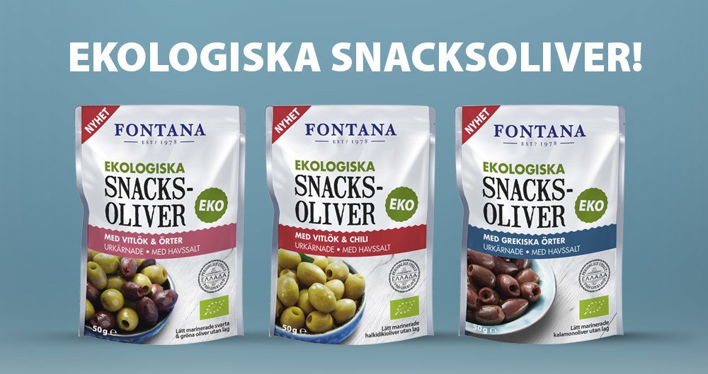 Äntligen ekologiska snacksoliver! mynewsdesk.com/se/fontana/pre…