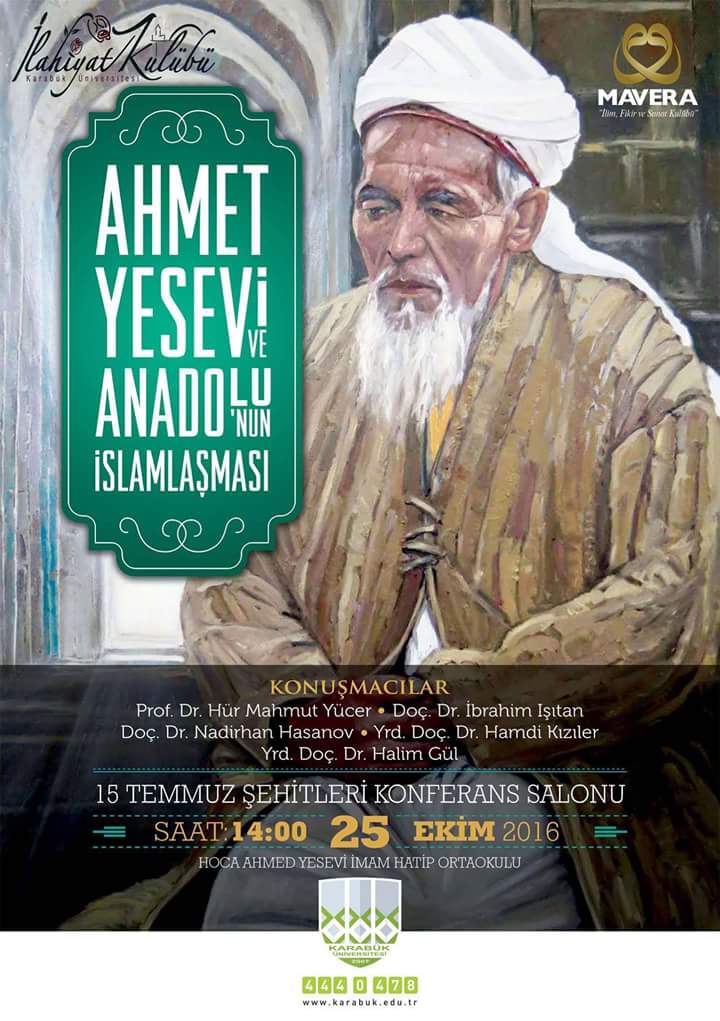 İlahiyat ve Mavera kulüplerimizin organize etmiş olduğu programımıza hepiniz ve tüm sevdikleriniz davetlisiniz.