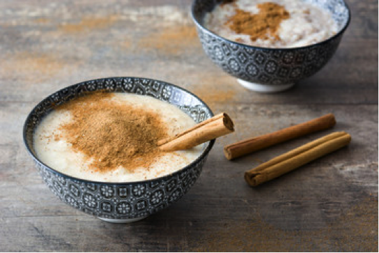 MySweetLA's tweet photo. It’s #Humpday and It’s freezing cold outside! Have some of our hot candela rice pudding to warm up your cold day. #arrozconleche #IESEGSMM https://t.co/2beodkU3Hz