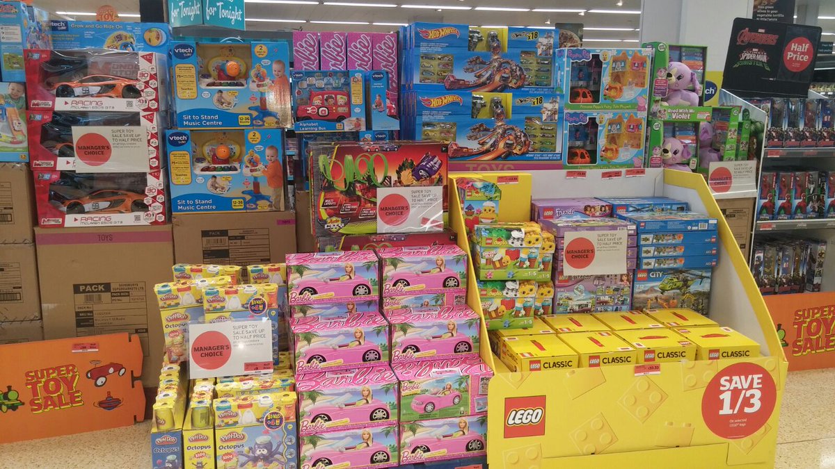 StoneySt_Store's tweet photo. Toy stunt at Sainsburys Beeston - up to half price on selected toys. Starts today 
#ng9 #Christmas #Nottingham #beeston #sales https://t.co/iwOkOtlnjw