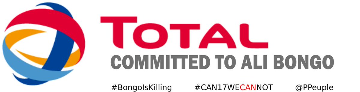 DorianeVickych's tweet image. A défaut de piller le sous-sol Gabonais, @Total sponsorise la #CanDansLeSang de @PresidentABO #Gabon dit #WeCanNot