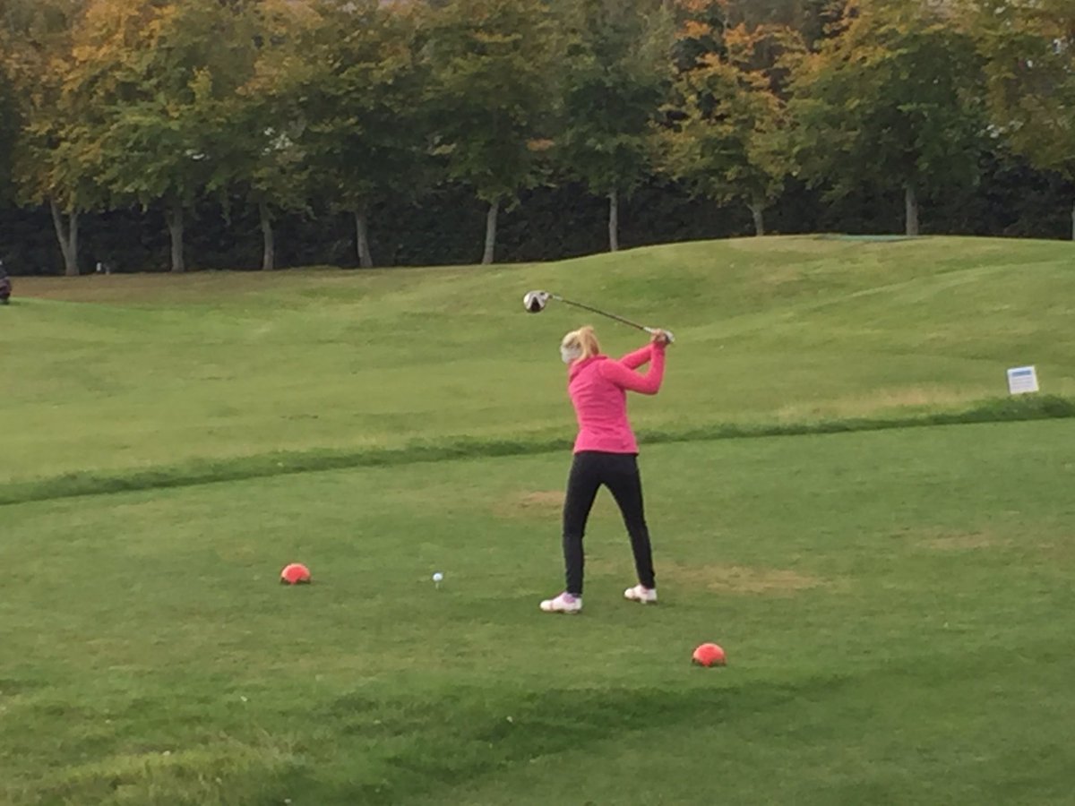 SportMakerDS's tweet photo. Megan teeing off @CanningtonGolfC for @AoC_SportComps representing @DuchyCollege @Duchy_Sport #golf #thisgirlcan https://t.co/2omJ6ngoyg