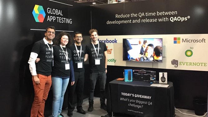 QAOps's tweet photo. Come find Global App Testing at #AppsWorld, stand B13, for the chance of winning these awesome prizes! https://t.co/UudfS5F8B2