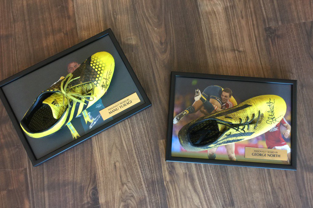 sportsframe's tweet photo. Off to City @grangehotels with these little beauties for @CroftSmithTest @under_the_posts #lionspreviewtour https://t.co/7sJY9eu8FQ