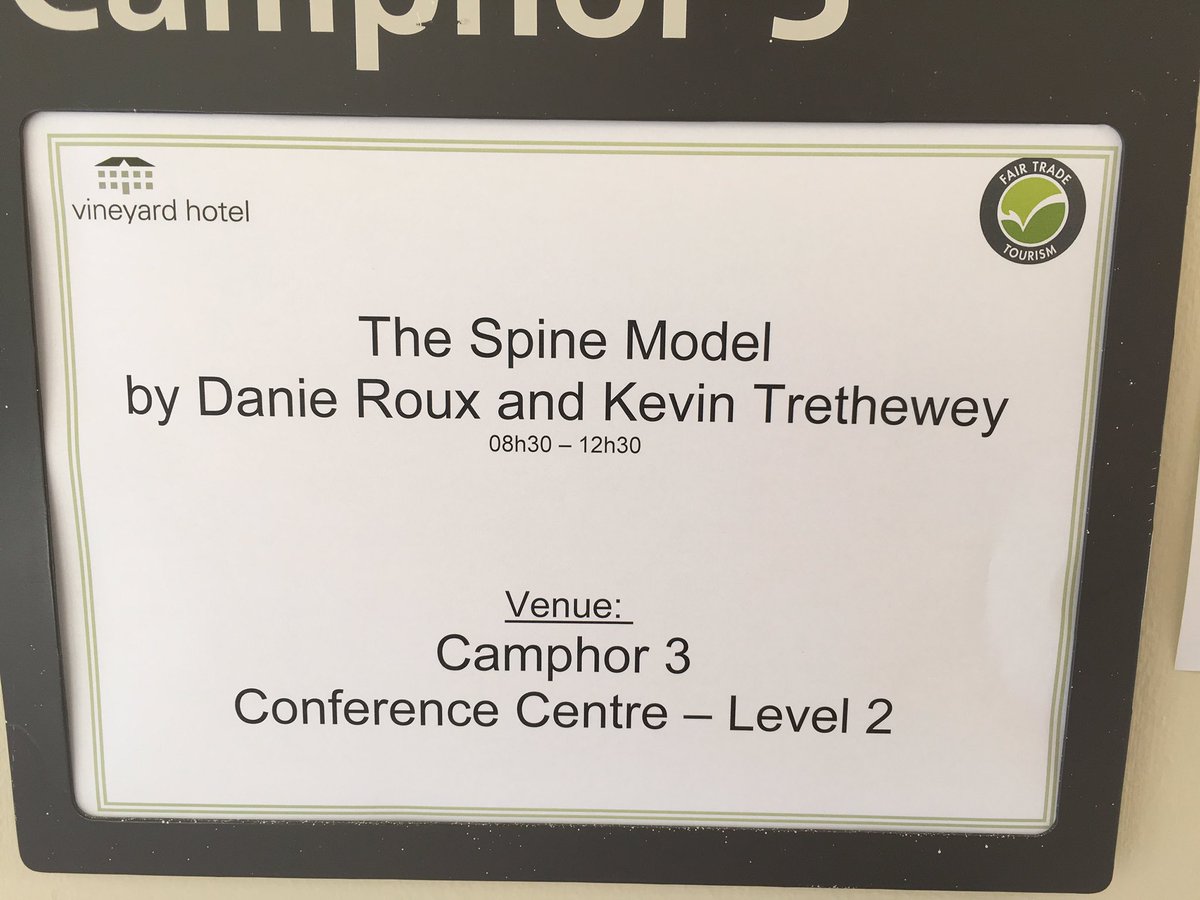 spinemodel's tweet image. Teaching #spinemodel at #lean16. / @danieroux @KevinTrethewey