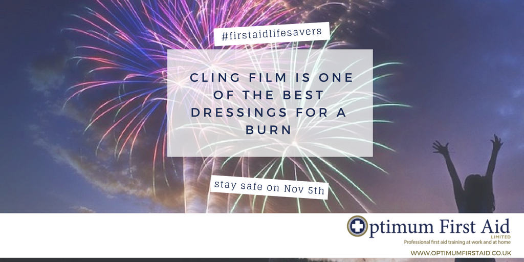 JulieOptimumFA's tweet image. Today is National Burn Awareness Day - We like to offer you lots of #firstaidtoptips and this one is a #firstaidlifesaver