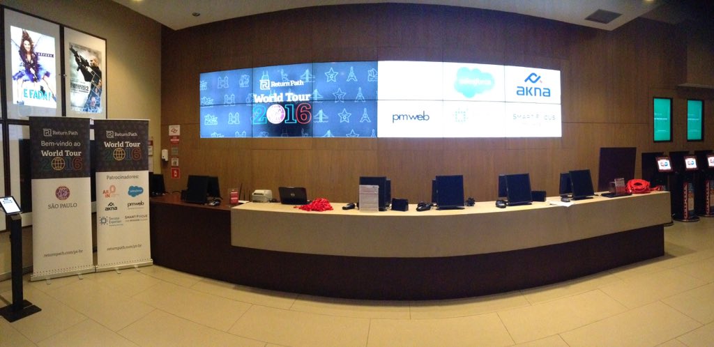 ReturnPath_BR's tweet image. É hoje! Return Path World Tour São Paulo. Esperamos vocês! #rpwt