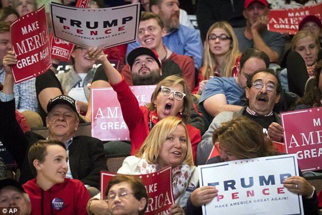 TrumpSuperElite's tweet photo. Good news #TrumpTrain! #TRUMP internal poll says he's 6 electoral votes away from the White House! Obama knows it &amp; it shows! #DrainTheSwamp https://t.co/kDfoXIUcrG