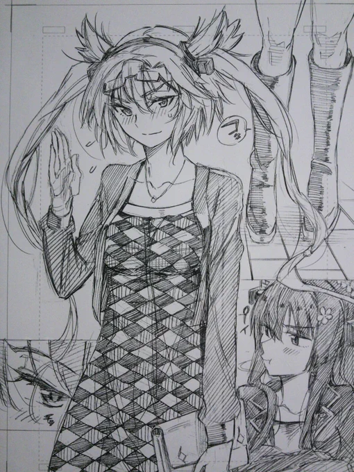 大和が自分の趣味に合わせてプレゼントした服をようやく着てくれた武蔵。 