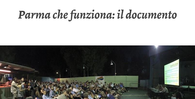 parmadem's tweet photo. #Parmachefunziona: l'agenda essenziale con le proposte emerse dai due anni di lavoro di #ParMap https://t.co/v3YFJ6R4le https://t.co/9nRp3rOcV3