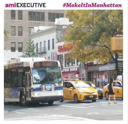 amiExecutiveInt's tweet image. Proof that Blair is actually working in New York! haha

To be fair, it is from a Starbucks on 9th Avenue ... so he can't really complain ;)