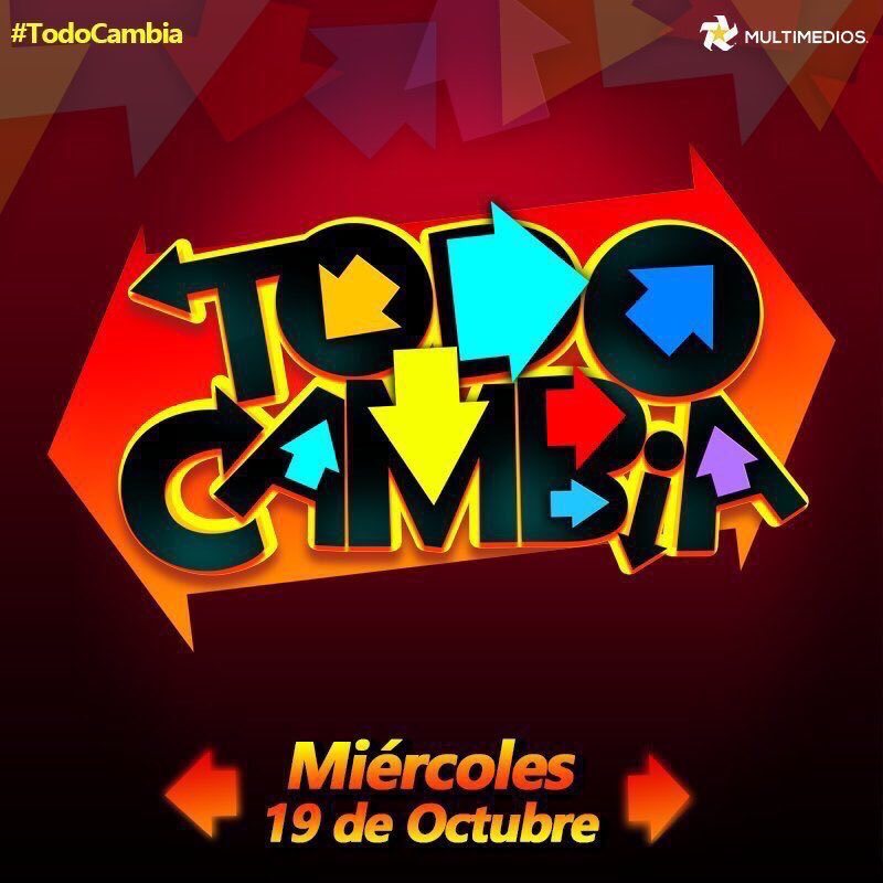 _danielherrera's tweet photo. Hoy desde las 3:30pm  #TodoCambia vía @multimediostv https://t.co/UVRuhwW6KN
