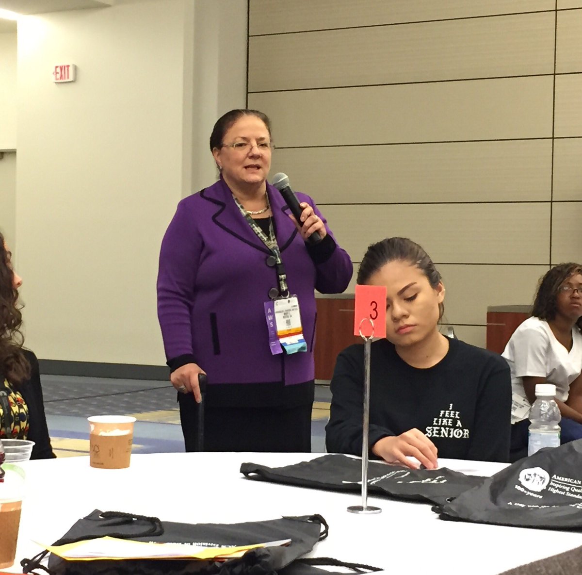 WHS_Maitland's tweet photo. So proud of Wakefield seniors having the courage to be the 1st to ask questions #ACSCC2016 @APSGifted @APS_OMA @principalWHS @WHSHappenings https://t.co/ft7DQa9nEe