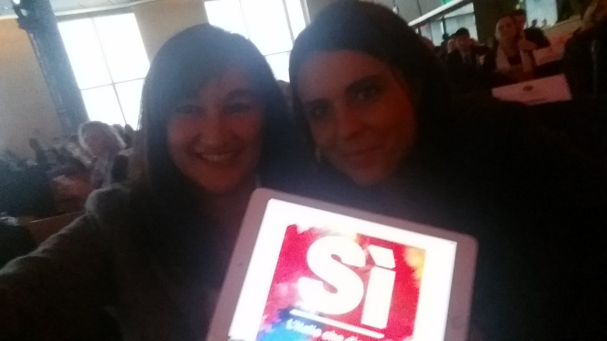 LauraGaravini's tweet photo. A Together, la convention del @PES_PSE al parlamento Europeo.  Insieme a @simonabonafe perché anche l'Europa ha bisogno di @bastaunsi https://t.co/6SO5dyGvbr
