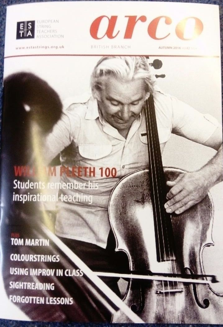 ESTAStrings's tweet photo. Mine's just landed on the mat-got yours yet? Looking good @estaeditor ! https://t.co/D0WetvScZQ