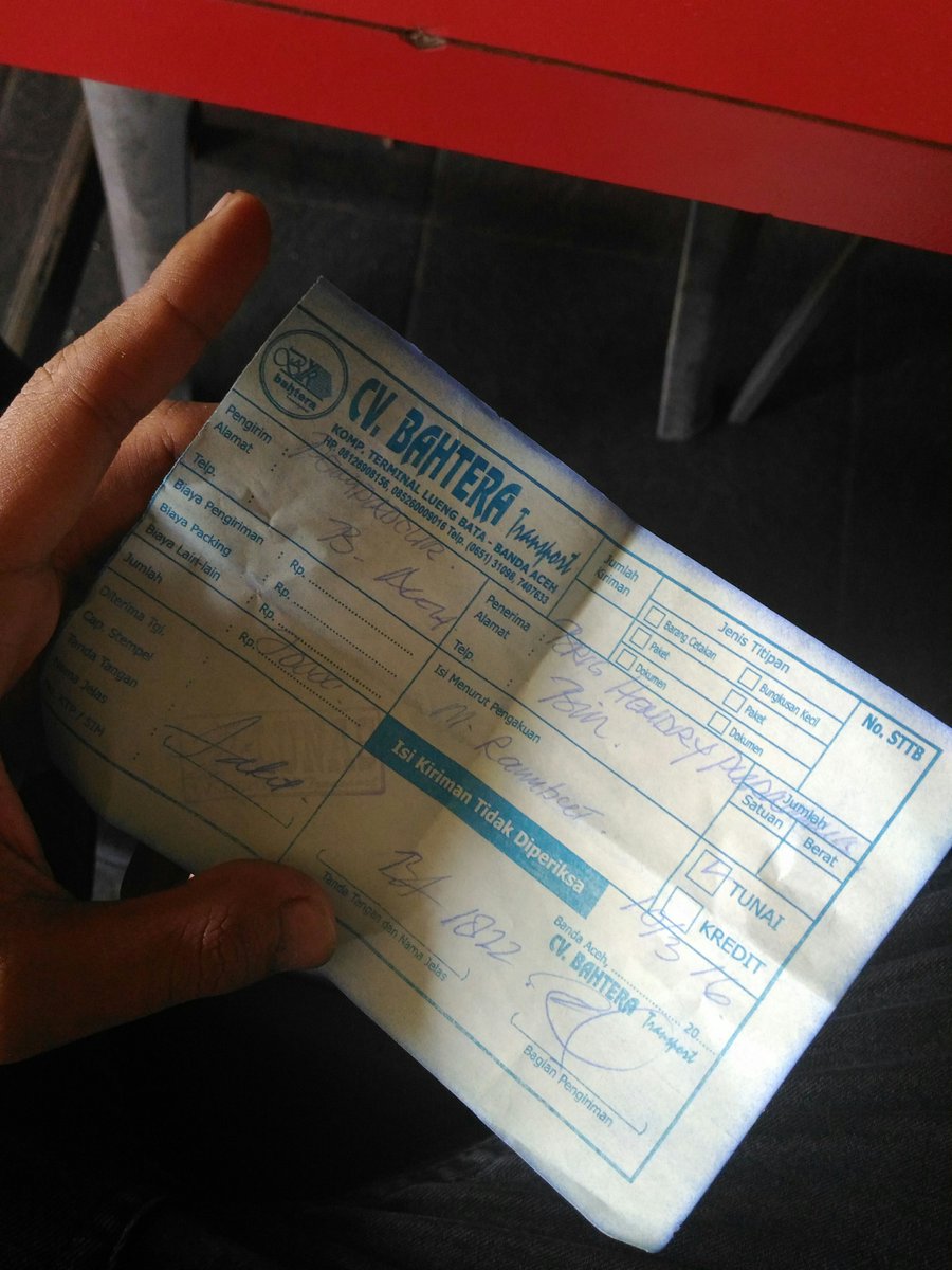 #BigThanks!!
Shiping a/n : Brigadir. Hendri Purnama tarihoran
alamat : Aspol Cot Buket, Bireuen