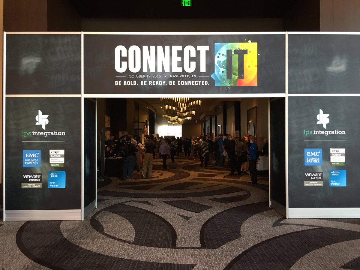 databluellc's tweet photo. And the Expo Hall is OPEN #connectit2016 https://t.co/sTFGYEEkHp