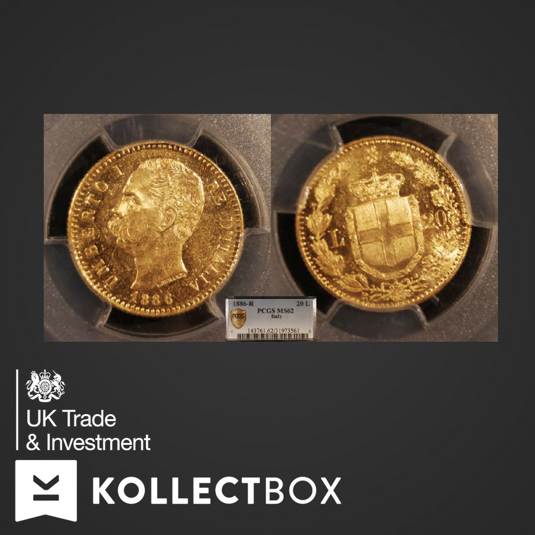 1886 Umberto I on kollectbox.com
#coins #numismatics #collectors #numismatists