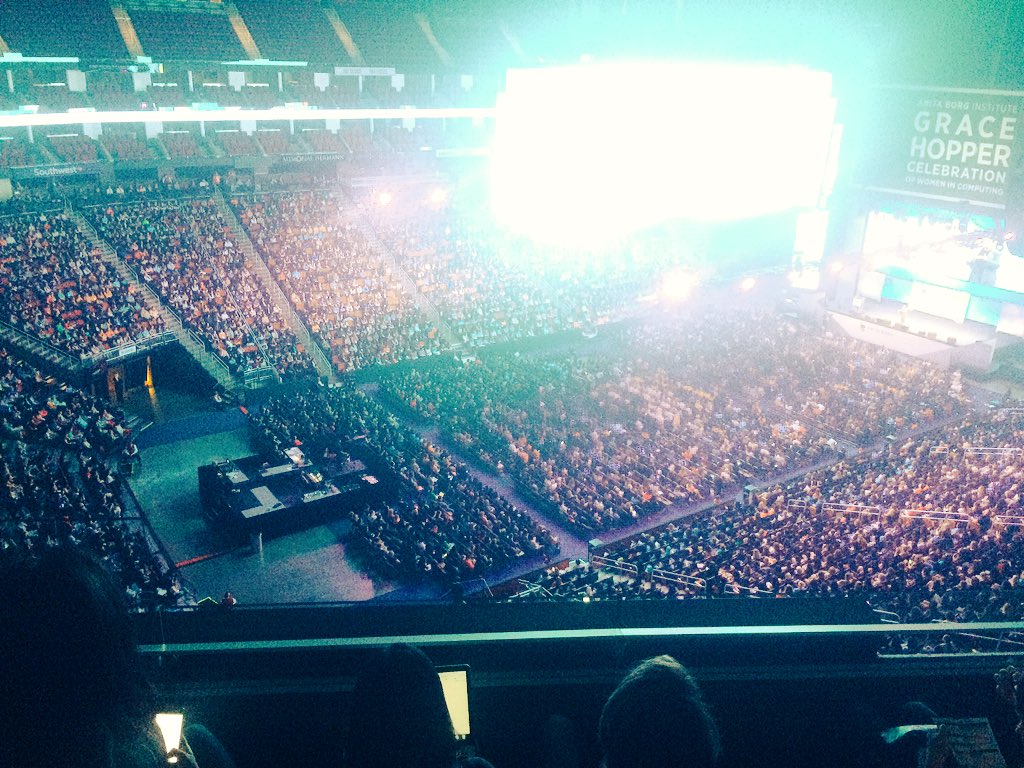 Dadre_M's tweet photo. Thrilled to be repping @DellEMC and @emcwlfnynj at #packed #GHC16. Thanks for your support @FrankCapo161, @joe_viv and @Trizzp getting here! https://t.co/jYCm79PKL2