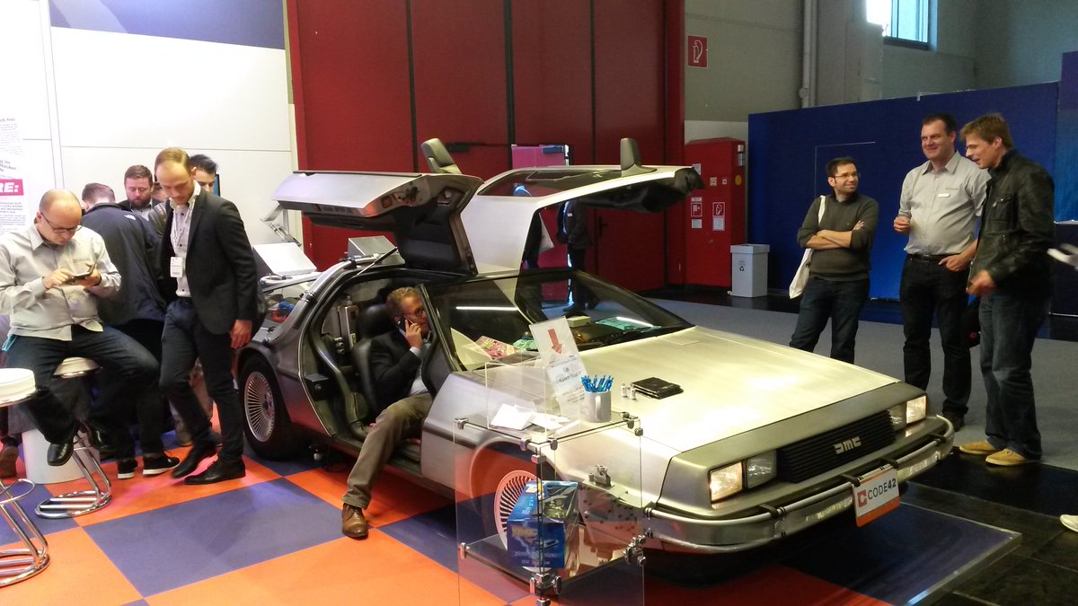 code42's tweet photo. Roads? Where we're going, we don't need roads. #itsa2016 #BackupToTheFuture https://t.co/m6rxpIgIha