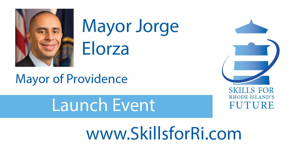 SkillsforRI's tweet photo. We're thrilled to have our office in Providence and the support of Mayor @Jorge_Elorza. Thank you for your support! https://t.co/AHHSwnADBc