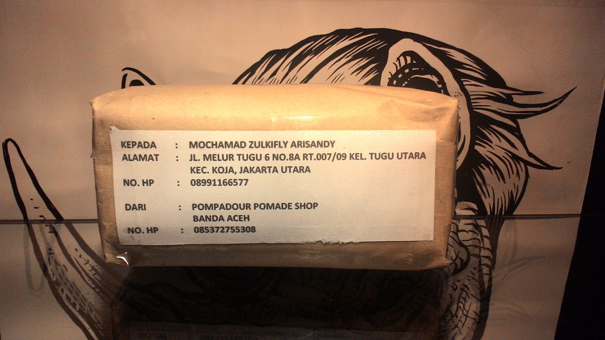 #BigThanks!!
Shiping a/n : Mochamad Zulkifly Arisandi
Alamat : Jl. Melur Tugu 6 No.8A Rt.007/09 Kel. Tugu Utara, Kec. Koja, Jakarta Utara