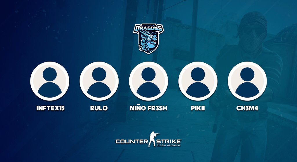 mrt_pj's tweet photo. Y aquí están, os presentamos el roster de #CSGO 2016-2017! Un placer contar con vosotros! https://t.co/4MZwSQVV1Y