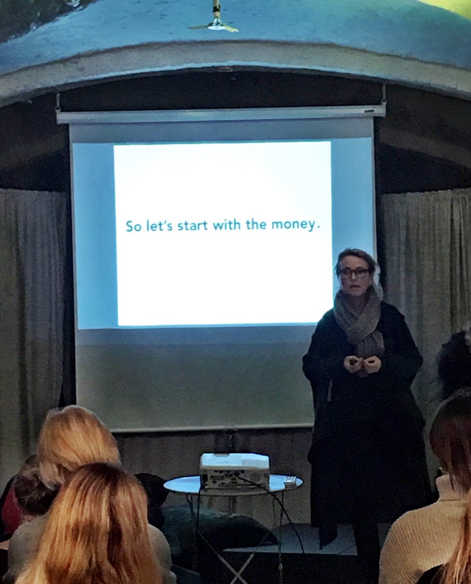 Mahartmann's tweet photo. #pointnineniners @shewrote Let's start with the money! Female investors needed to increase female founded tech startups! https://t.co/jTX50KswQg