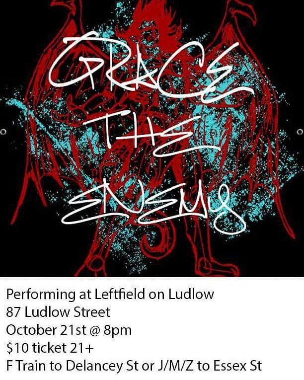 GraceTheEnemy's tweet photo. This Friday!!! Come check us out!!!! https://t.co/0HvVmm6uBy