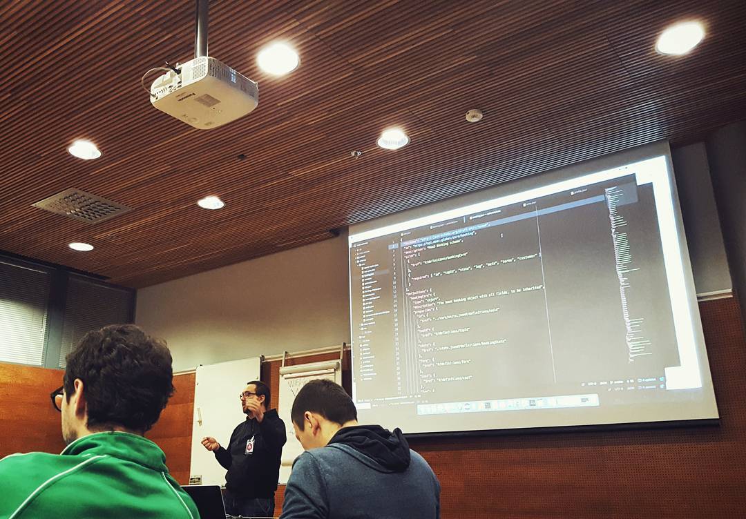 autiomaa's tweet image. Now at @NodeSchool Helsinki event, organized by @Helnode community.