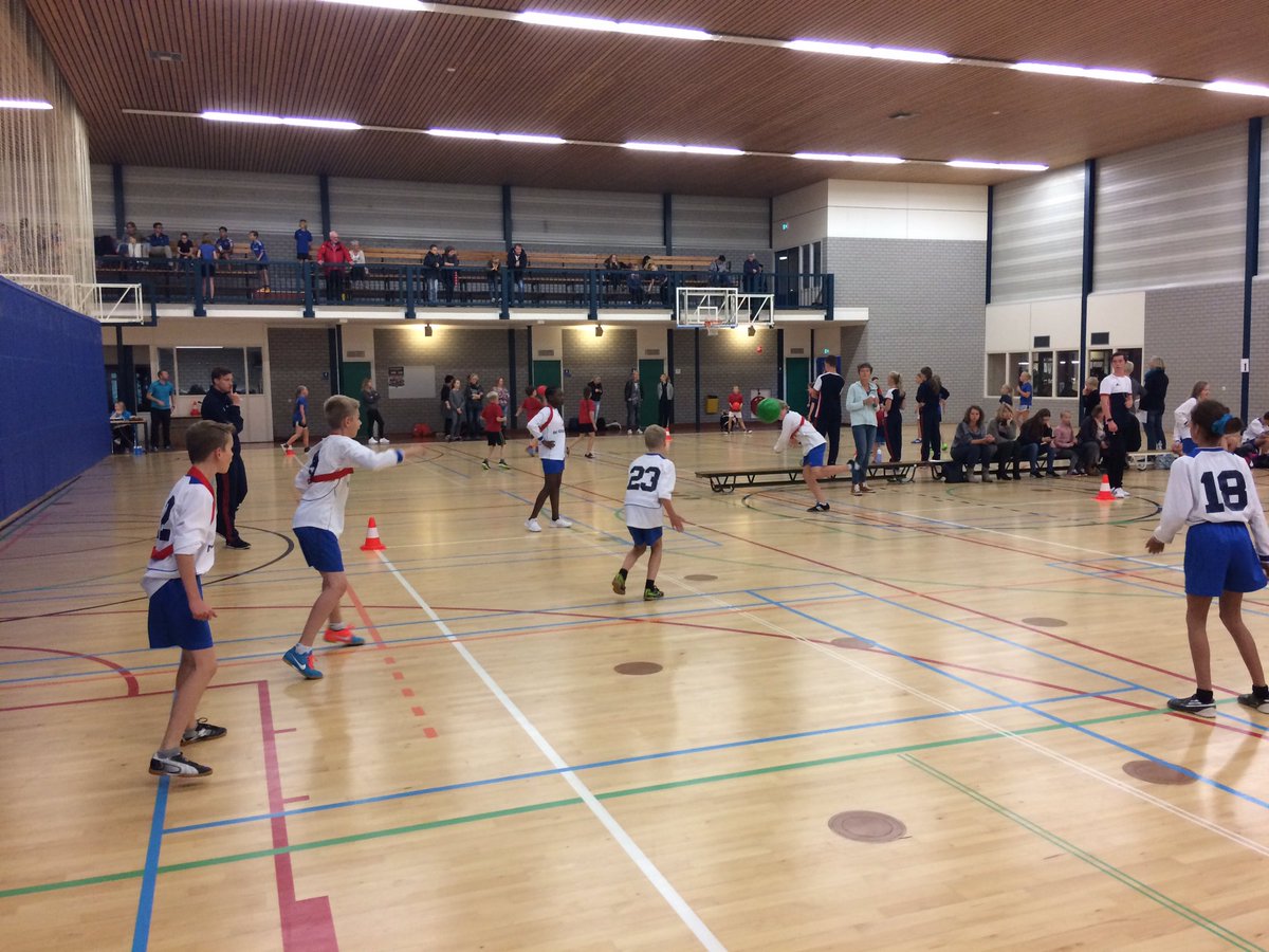 Trefbaltoernooi voor groep 7&amp;8 nu in volle gang! Zet hem op! #noordenveldbeweegt