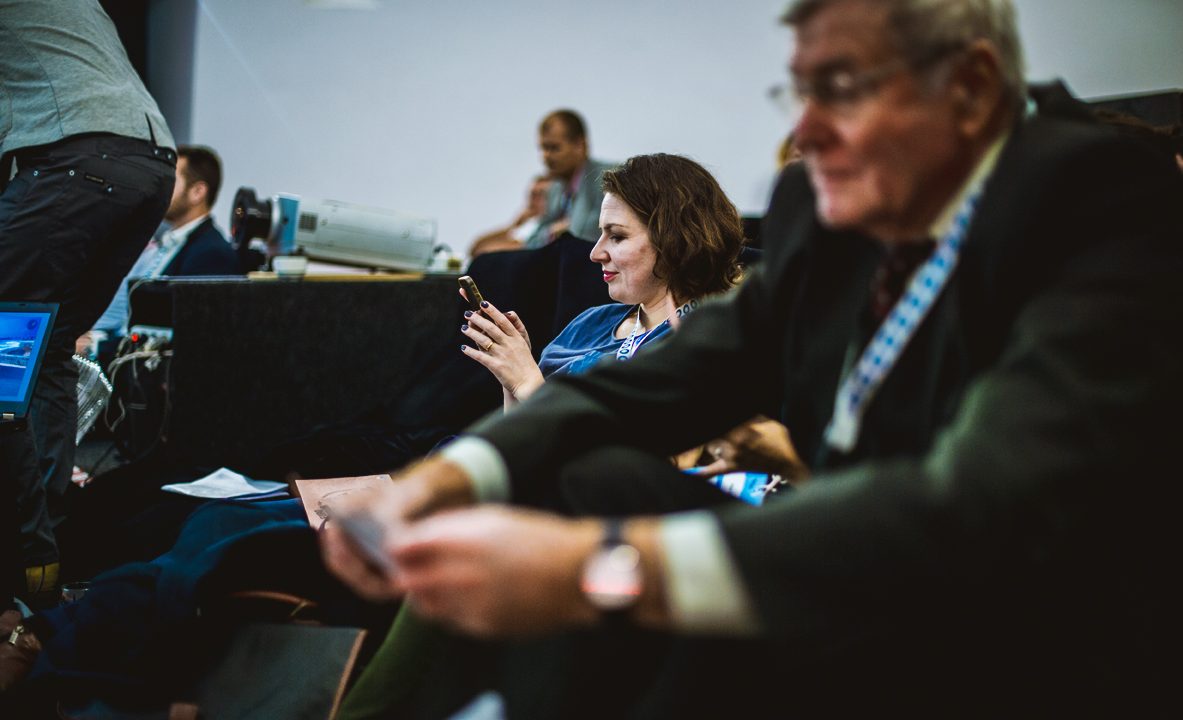 LifeSizeMedia's tweet photo. "Social media is the new business card" check out Jules' glowing report of our trip to #clp2016 @climatelaunch https://t.co/QlzQGAttZY https://t.co/RrRsIZuHP1