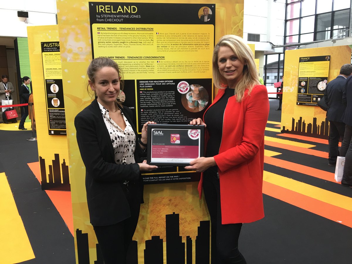 Party time... HIRO collecting our award for Country winner of the World Tour at <a href="/sial_paris/">SIAL Paris</a> Paris <a href="/RoisinEHogan/">Roisin Hogan</a>