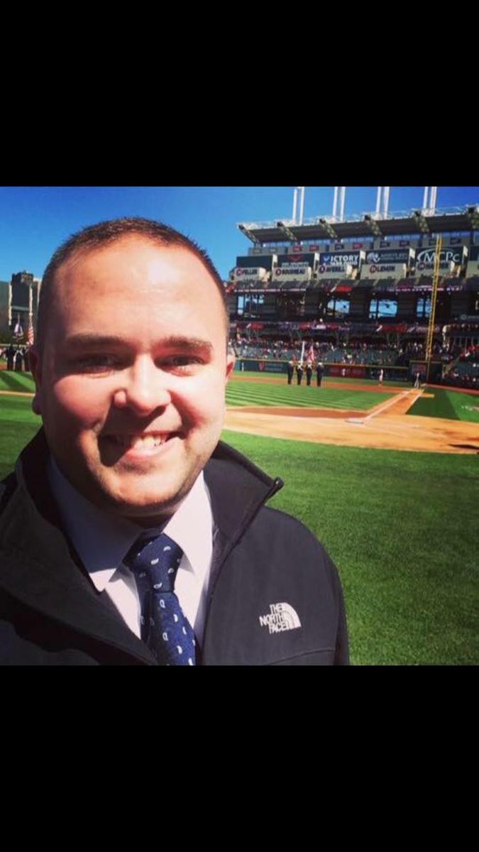 clydeapplebot12's tweet photo. Mike Fenner at Progressive Field early in the season?.. It all makes sense why the #tribe are making a run for the World Series now. #Legend https://t.co/jxcnofF2iq