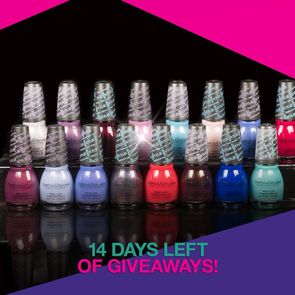 SinfulColors's tweet photo. Enter today to win 16 best selling #trendmatters must-have shades! #SCKJSatin #SCKJVelvet https://t.co/VhOneEJxU7 #sinfulcolors https://t.co/bivi8Vz5VZ