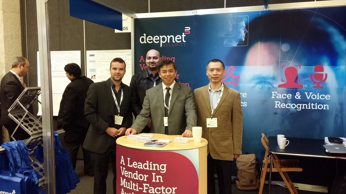 Deepnet's tweet photo. Deepnet Security is exhibiting at Biometrics 2016 Conference in London. Welcome to visit us at stand F205. https://t.co/BAkHqzMqud