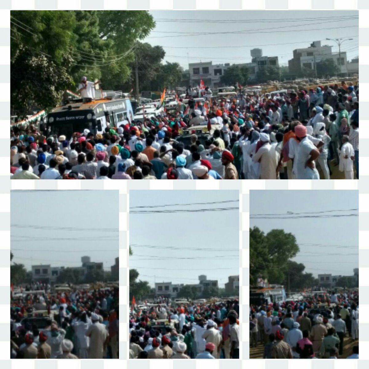 AssamTweeter's tweet photo. किसान यात्रा के दौरान मुक्तसर मंडी में तो कैप्टेन से मिलने के लिए लोगो का ताँता लग गया।
#KisanaDaCaptain https://t.co/gCl0HyzwmE