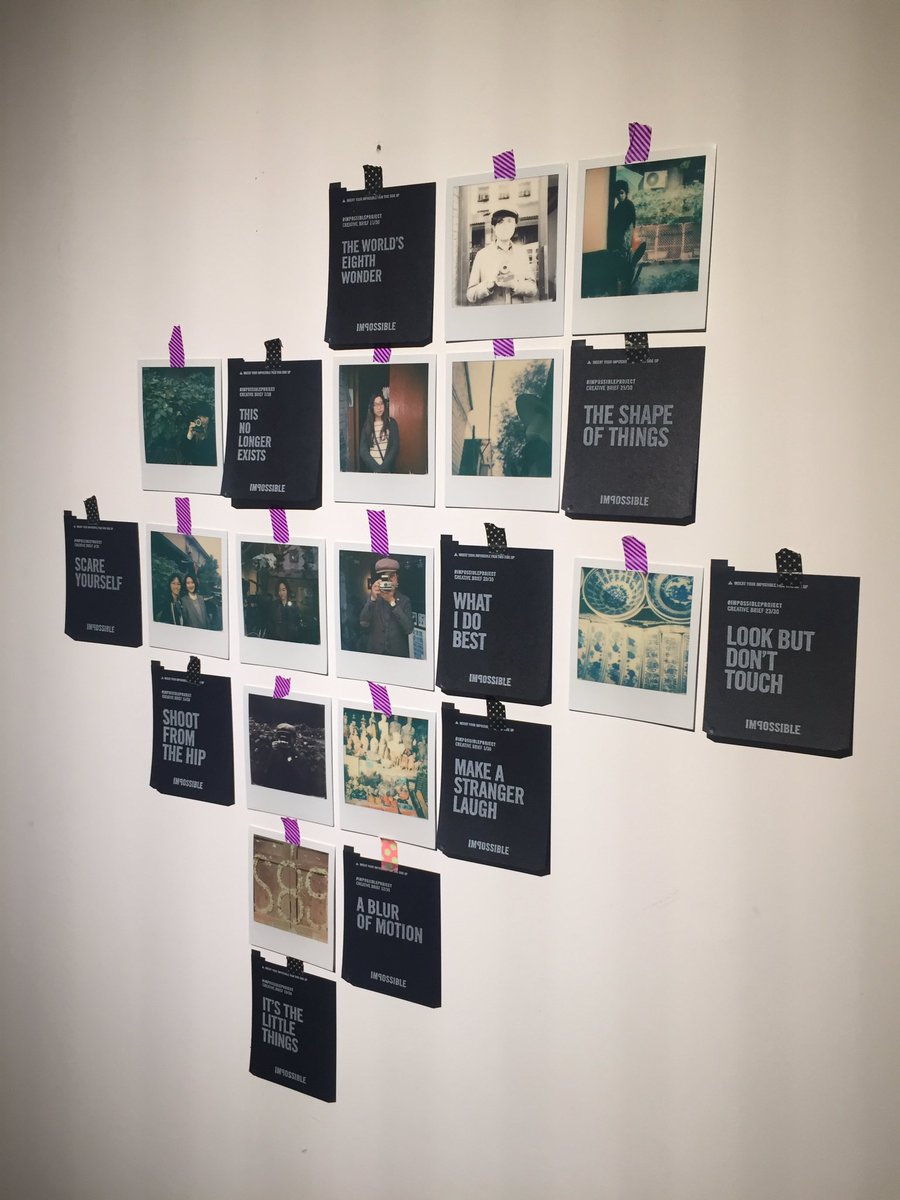 pdarnton's tweet photo. @Impossible_HQ the visitors wall at China HQ for @PolaroidWeek https://t.co/TH9qlekT2H