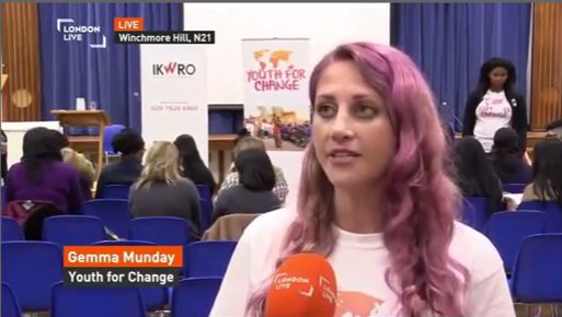 ShoKon's tweet image. Check out @gemunday on @LondonLive in her role for @YouthForChange and the #TrainToProtect campaign on #HBV youtube.com/watch?v=m_r_qV…