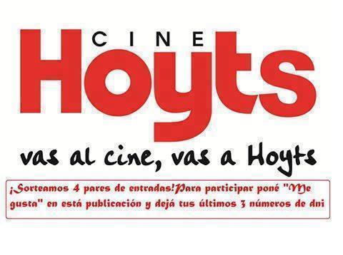 Fisherton895's tweet photo. #Atencion Sorteamos 4 pares de entradas para .@HoytsArgentina, Seguí nuestra página, da RT y dejá tus 3 últimos números de DNI https://t.co/Y0omFlnfoD
