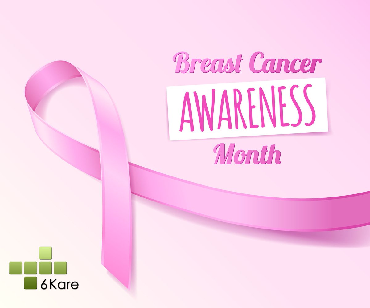 6Kare's tweet photo. October is Breast Cancer Awareness Month. https://t.co/M5mPKXFXEf